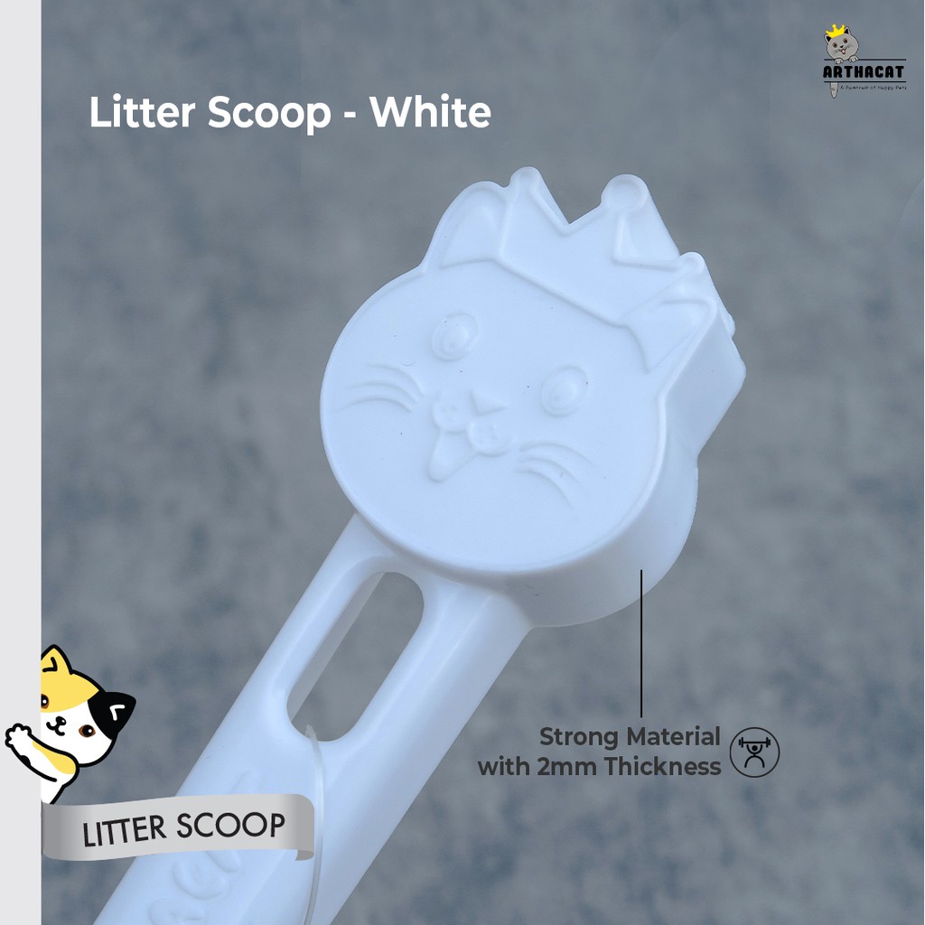 JCbrella X ARTHACAT _LITTER SCOOP - SEROKAN PUP PASIR KUCING