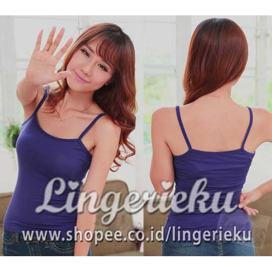 Tally 2005 Singlet Tank Top Wanita Bahan Super Lembut Bahan Viscose