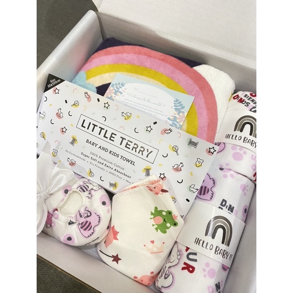 Gift set paket kado setelan bayi Kualitas SNI untuk baju bayi cewek dan cowok