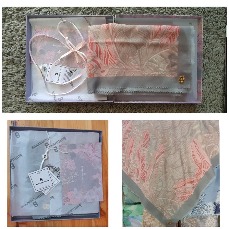 Preloved buttonscarves SAVANNA nusantara series