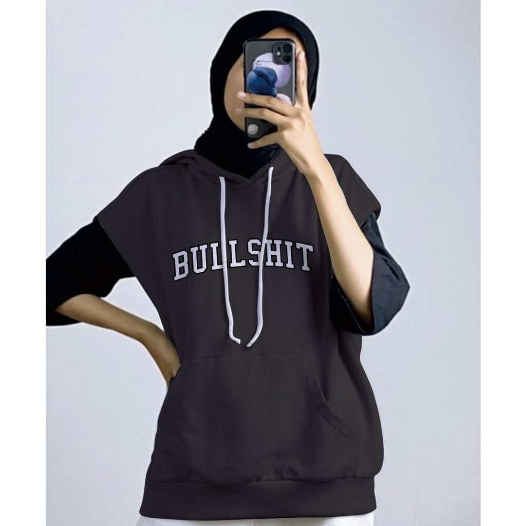 ROMPI HOODIE BULLSH// ROMPI HOODIE UNISEX TEBAL KEKINIAN TERBARU