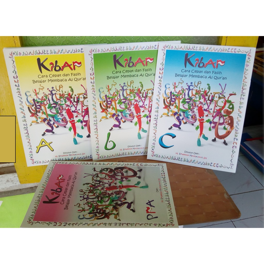 Jual Buku KIBAR : Cara Cepat Dan Fasih Belajar Membaca Al Qur'an (PRA ...