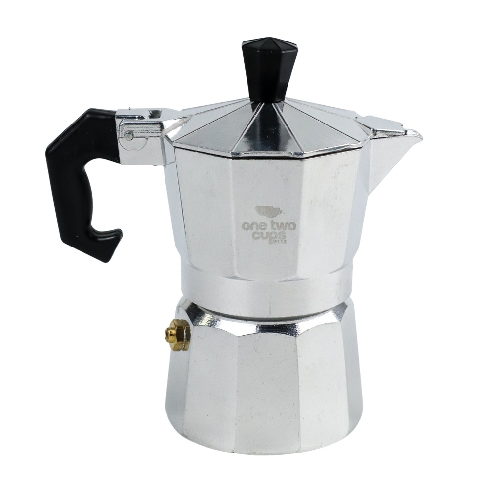 Moka Pot Murah / Moka Pot  Alat Pembuat Kopi Espresso -Silver