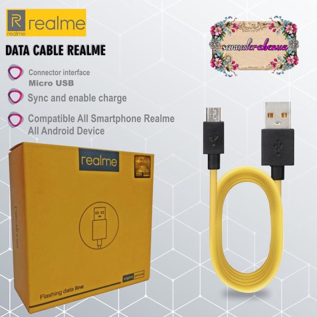 Kabel CABLE Data Realme VOOC X3 XT X2 X 7 7I 7PRO 8 8pro TIPE C USB FAST CHARGING SB1155