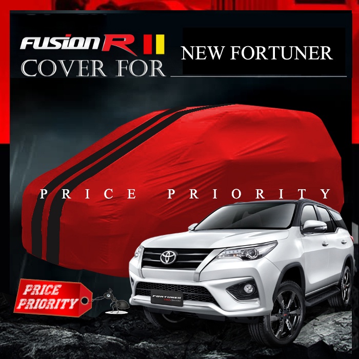 RC25A Cover Mobil Warna FORTUNER / Body Cover Premium Toyota FORTUNER / Sarung Mobil Warna FORTUNER 
