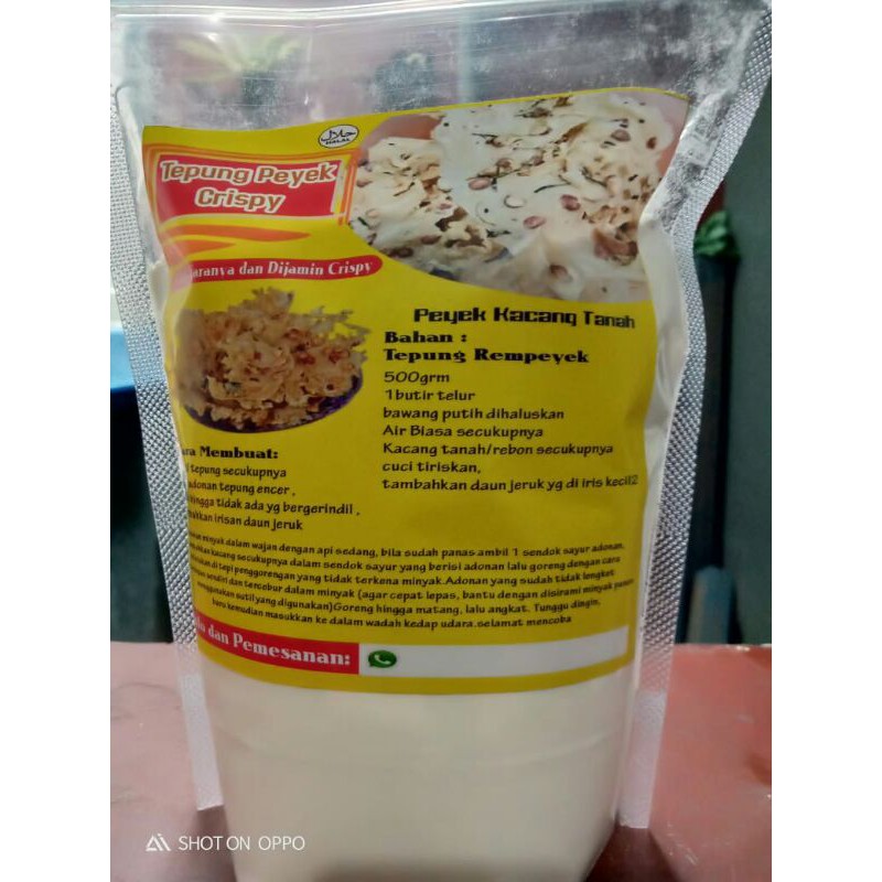 

Tepung Peyek Crispy Ala Chef 1 kg