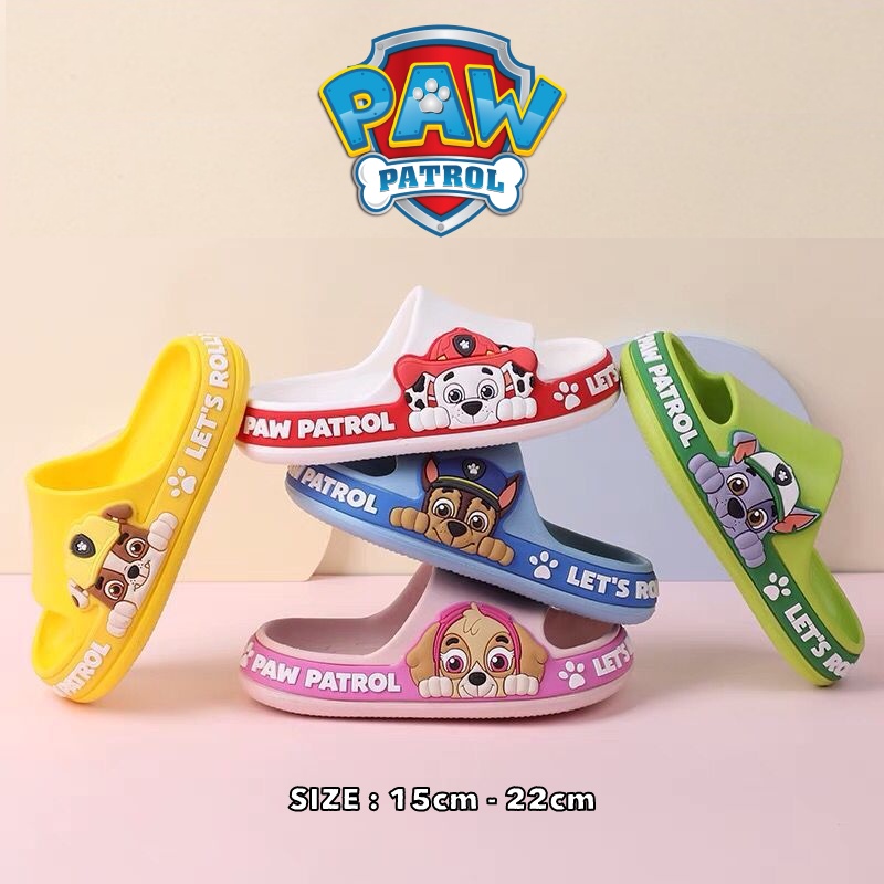 PAW PATROL SLIP ON SANDAL KIDS / sendal anak karet rubber / Sandal Anak / Sendal Anak / Sandal Karet Anak / Sandal Baim Anak / N0 Crocs Anak / Sandal Paw Patrol / Sendal Paw Patrol / Sandal Karakter Anak / Paw Patrol Sandal / Paw Patrol Anak / Paw Patrol