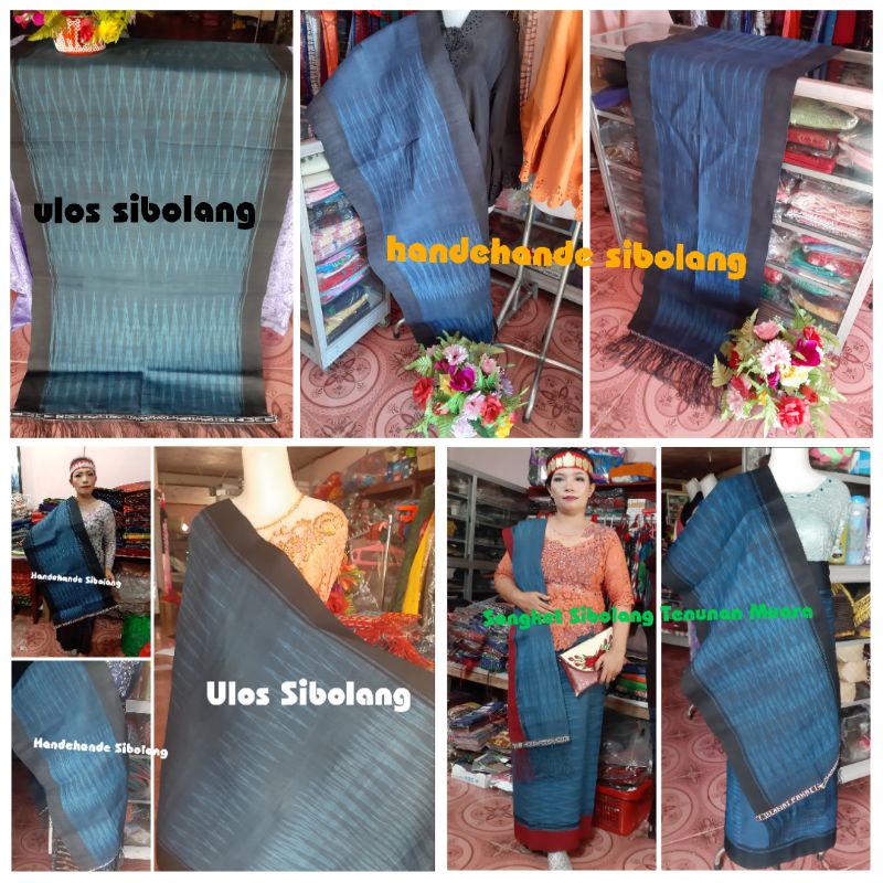 Ulos Sibolang tenun tangan Muara Tapanuli Utara