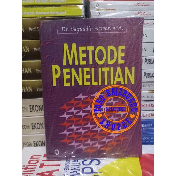 metode penelitian by dr.saefuddin azwar