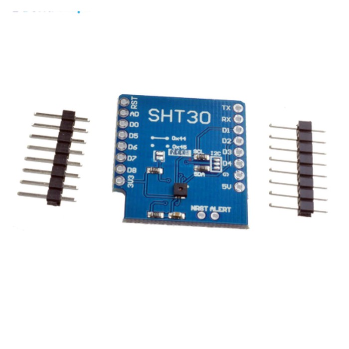 SHT30 Sensor Suhu &amp; Kelembaban I2C Module Wemos D1 Mini Shield