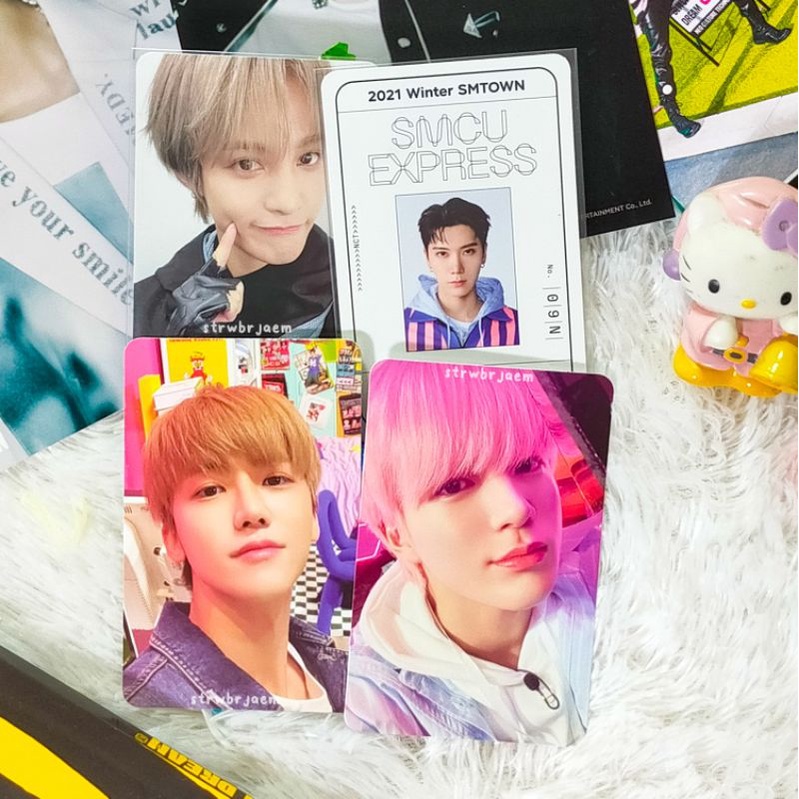 4x6 Photo PC Photocard set Glitch Mode 2nd Line Up Jaemin Jeno ver Ten Passcard Yangyang Universe