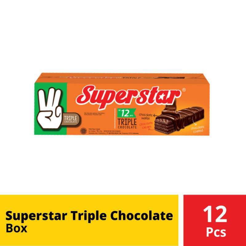 

Roma Superstar Chocolate Pack Isi 12 Pcs