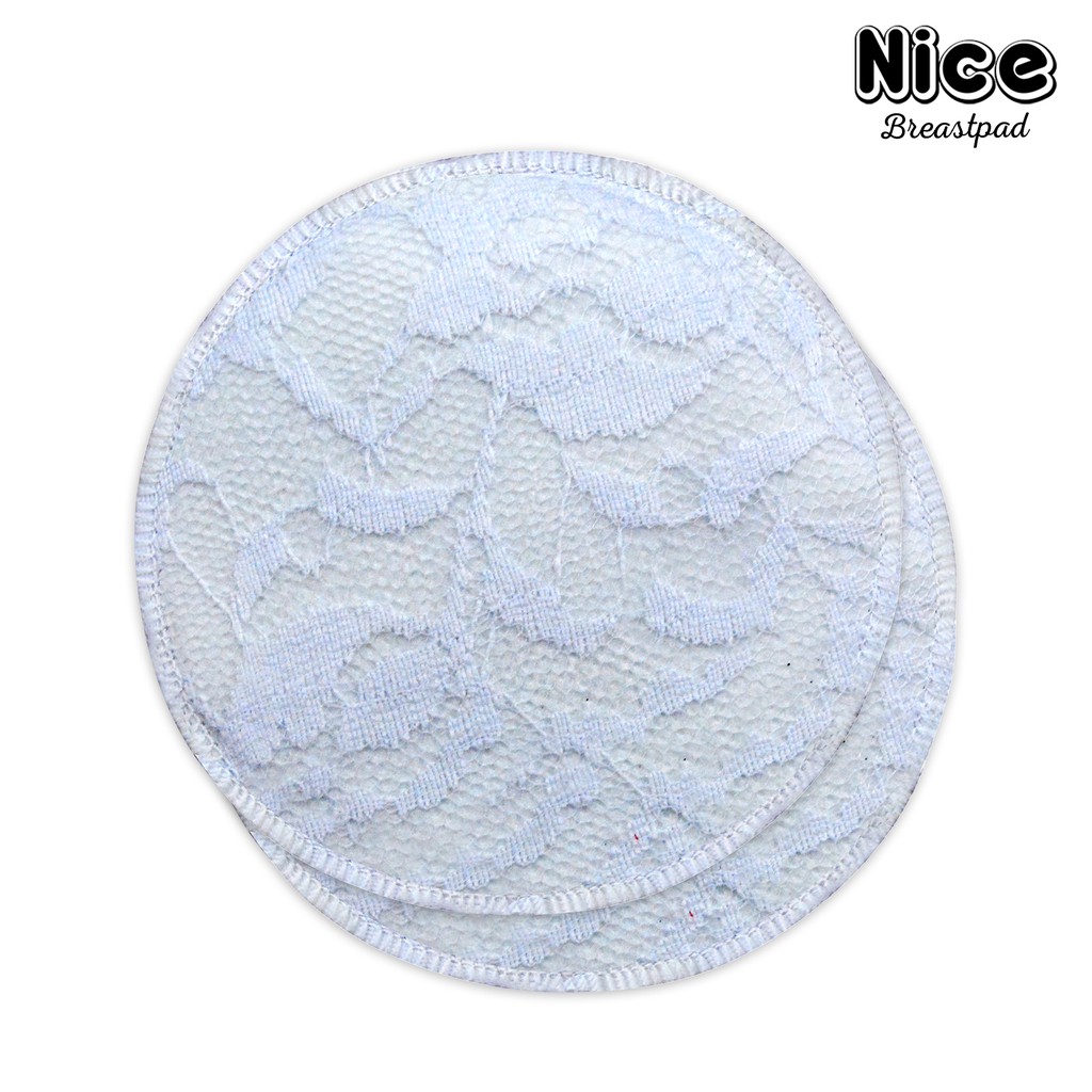 Nice Baby Breastpad Washable Penyerap Asi Cuci Ulang Isi 4 pcs / Breastpad Cuci Ulang