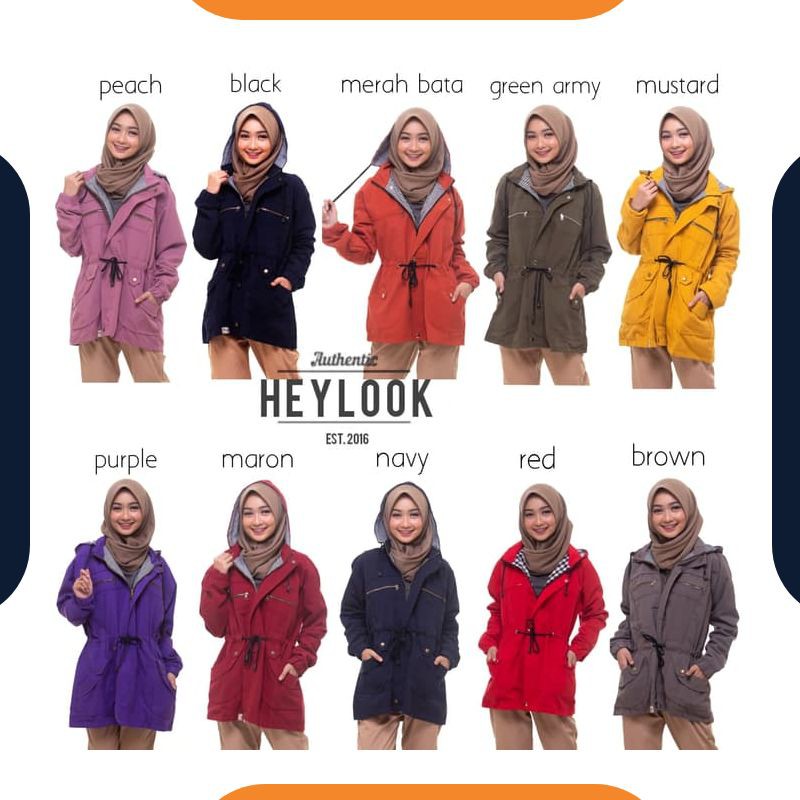 AB296 Jaket Parka Kanvas Bisa Dilepas Army BB Import Loreng Pria