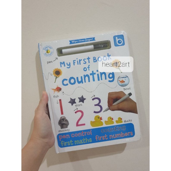 Wipe Clean Book - My First Book Of Counting
