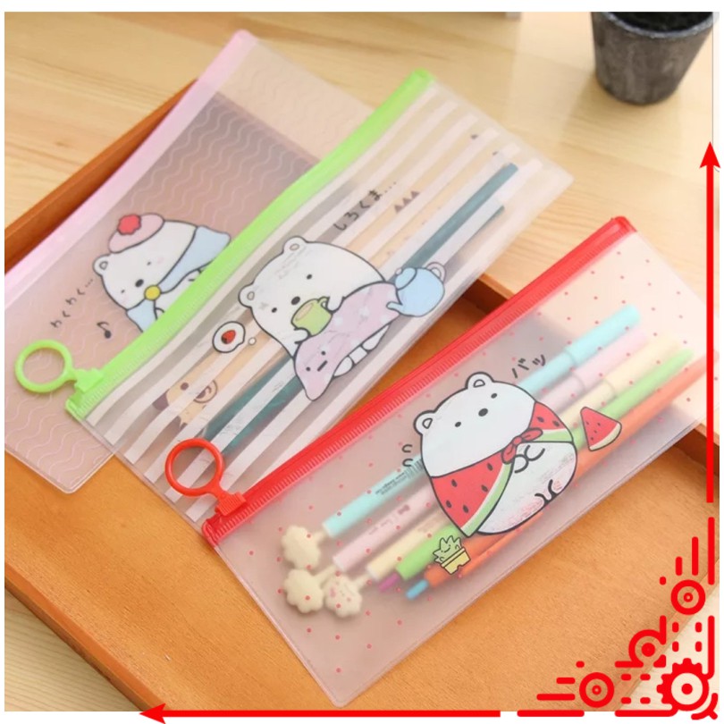 

wadah pensil / TP0032 Tempat Pensil Sumikko Gurashi / Tempat Kosmetik
