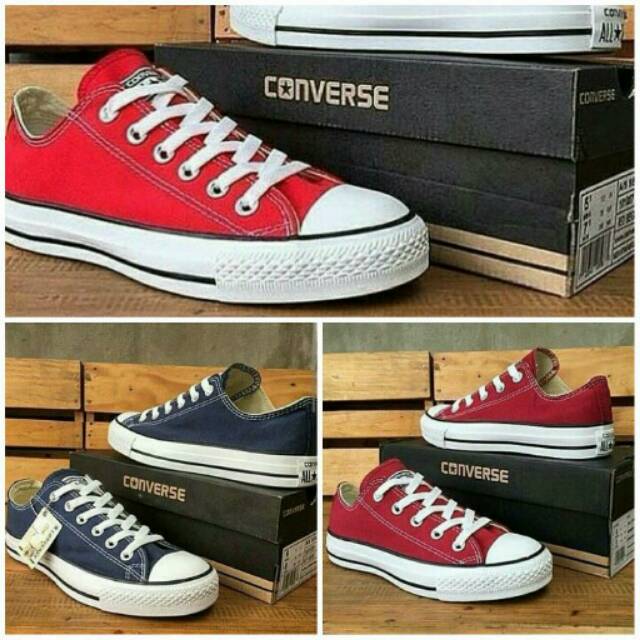 SEPATU CONVERSE MERAH, MAROON, NEVY