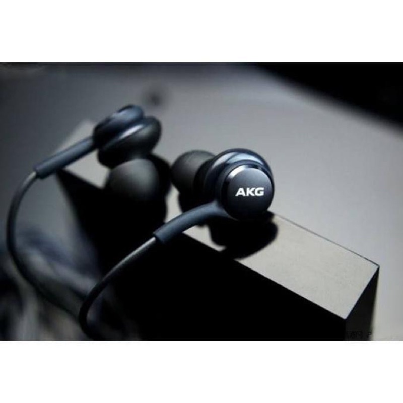 PROMO HANDSFREE AKG SAMSUNG S10 S10+ BLACK ORIGINAL PACKING KACA JACK 3.5MM COMPATIBLE ALL ANDROID