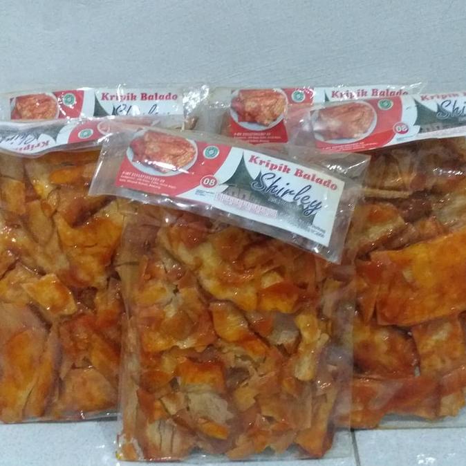 

PROMO Keripik singkong balado padang shirley kemasan 250 gram MURAH