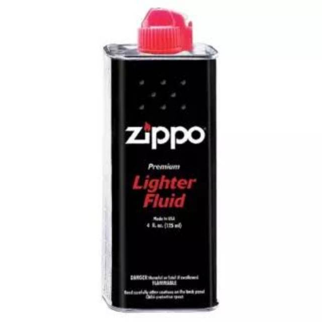 Refile Korek Minyak Zippo 125 ML - Premium Lighter Liquid - Clean Burning - Fast Ignition