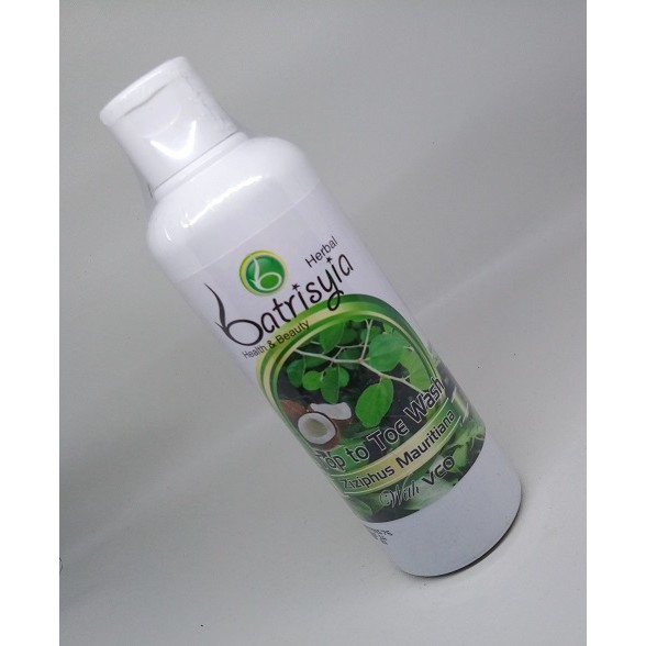 Sabun TTT Top to Toe Wash Bidara Batrisyia Herbal 200 ml