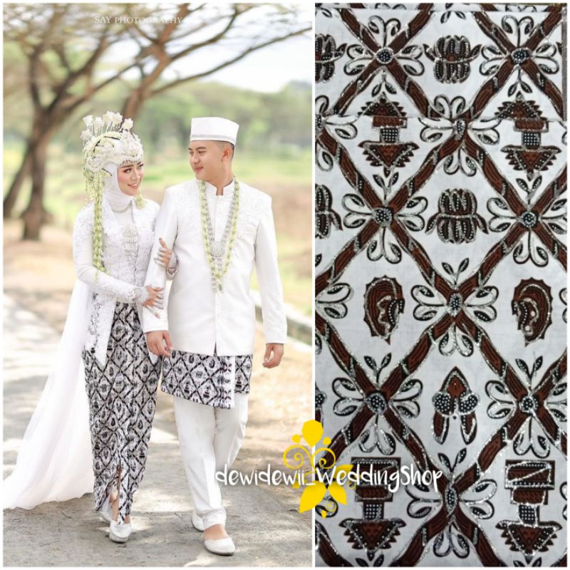 [Sepasang] Jarik Pengantin Prodo - Motif Sido Mulyo