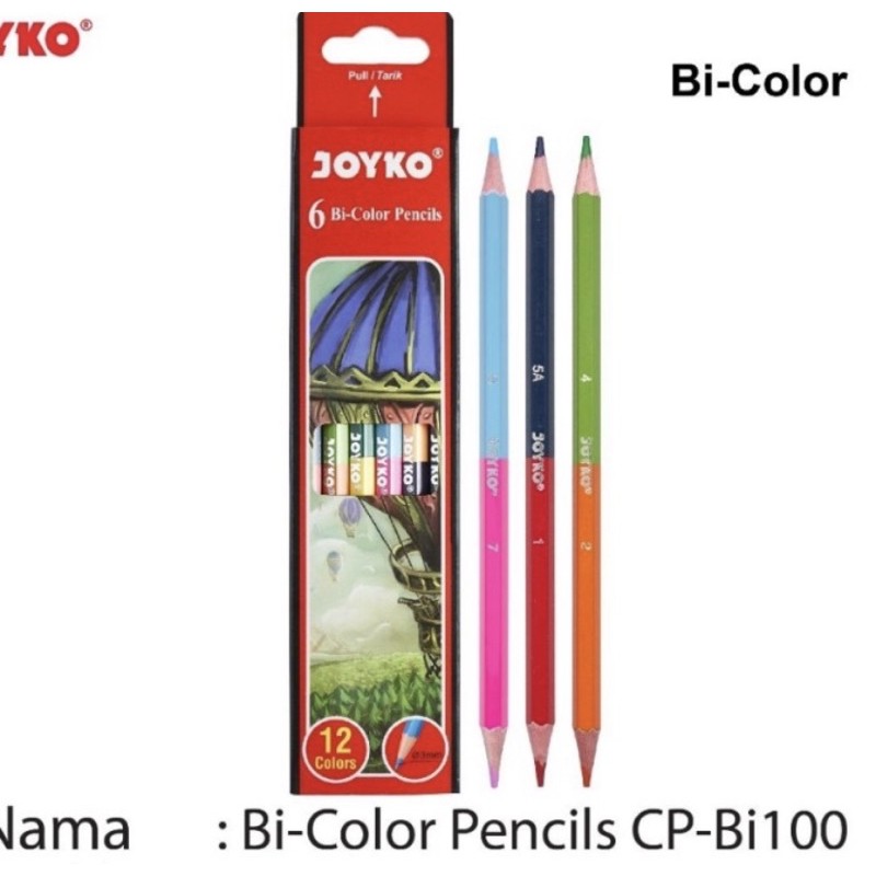 

Pensil Warna Joyko CP-BI-101 isi 6