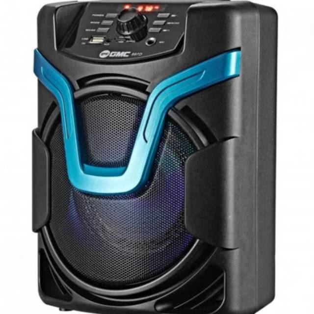 Speaker portable bluetooth gmc 6inch garansi 1tahun Shopee Indonesia