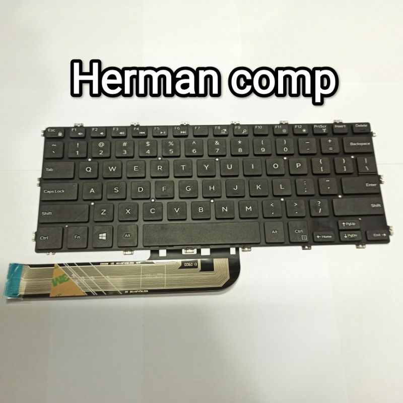 Keyboard Dell Inspiron P91G P93G Series Black Non Backlight