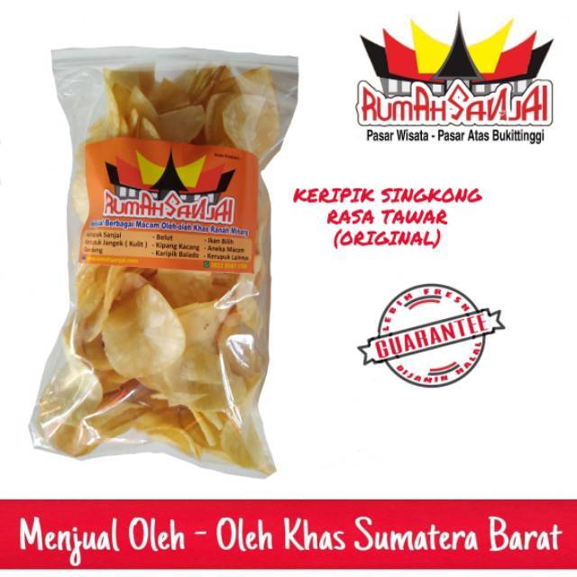 

Keripik Sanjai Rasa Tawar 250 gr