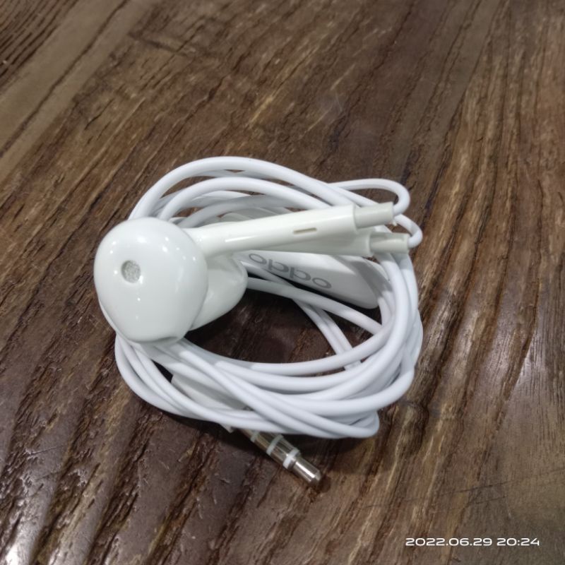 EARPHONE OPPO / HANDSFREE OPPO ORIGINAL