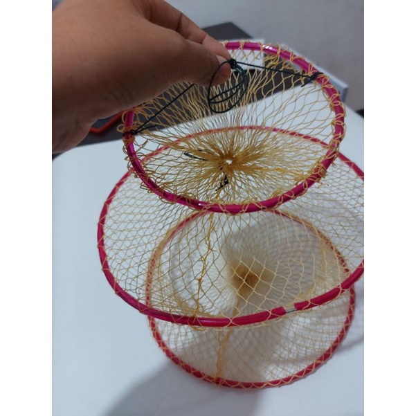 korang/tempat ikan diameter 18cm bahan nilon