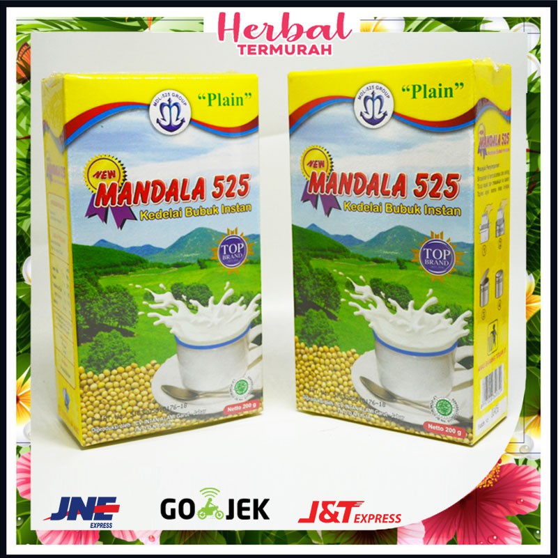 

SUSU KEDELAI MANDALA 525 - SUSU KEDELAI BUBUK INSTAN 200 GRAM