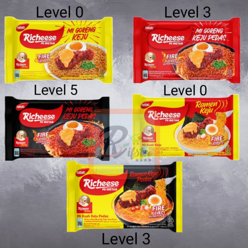 Jual Mie Keju Richeese Nabati All Variant | Shopee Indonesia