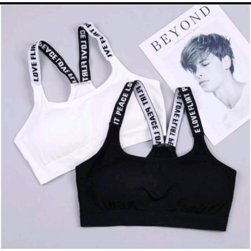 SPORT BRA KEMBEN TANPA KAWAT / PAKAIAN DALAM.WANITA BRA IMPORT