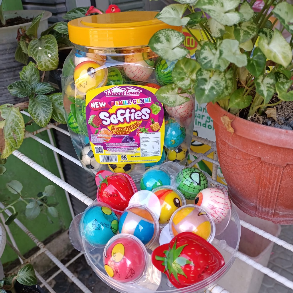 

PERMEN GUMMI KARAKTER / MIX FLAVOUR CANDIES / PERMEN LUNAK VIRAL