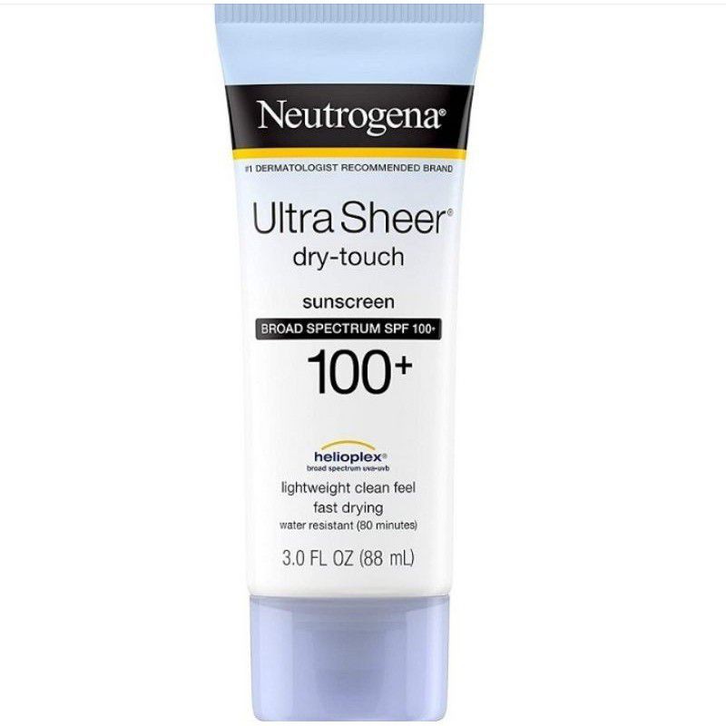 Neutrogena Ultra Sheer Dry touch Sunscreen Spf100+ 88ml