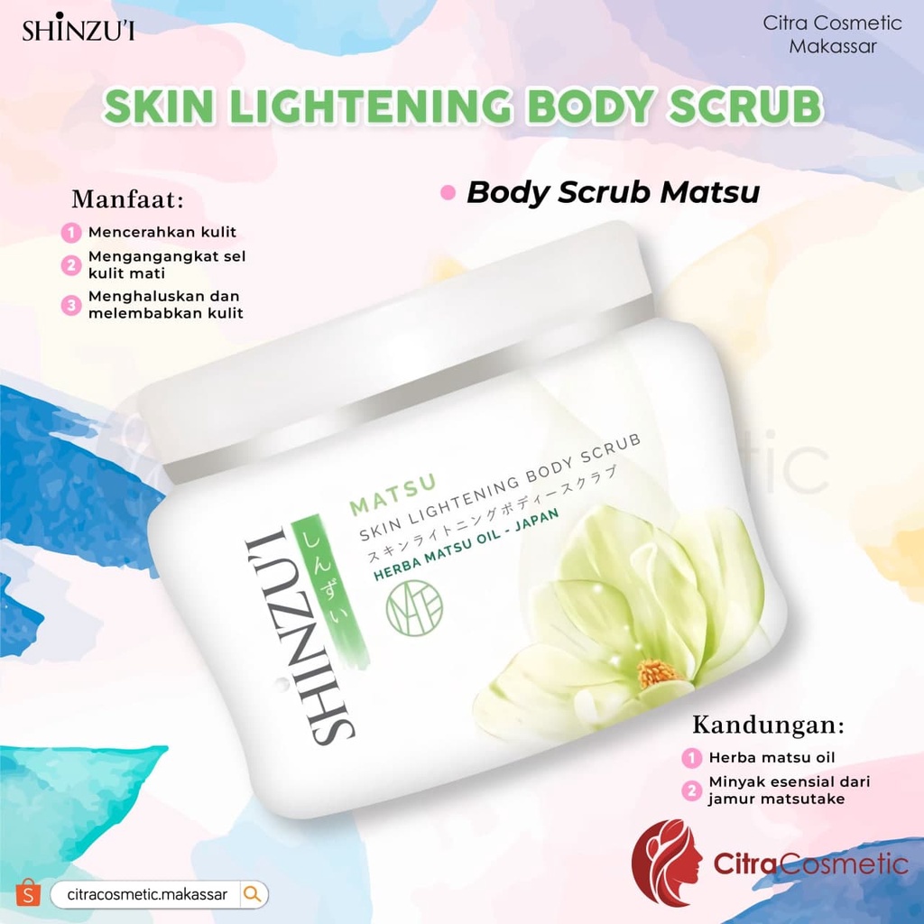 Shinzui Body Scrub 200gr