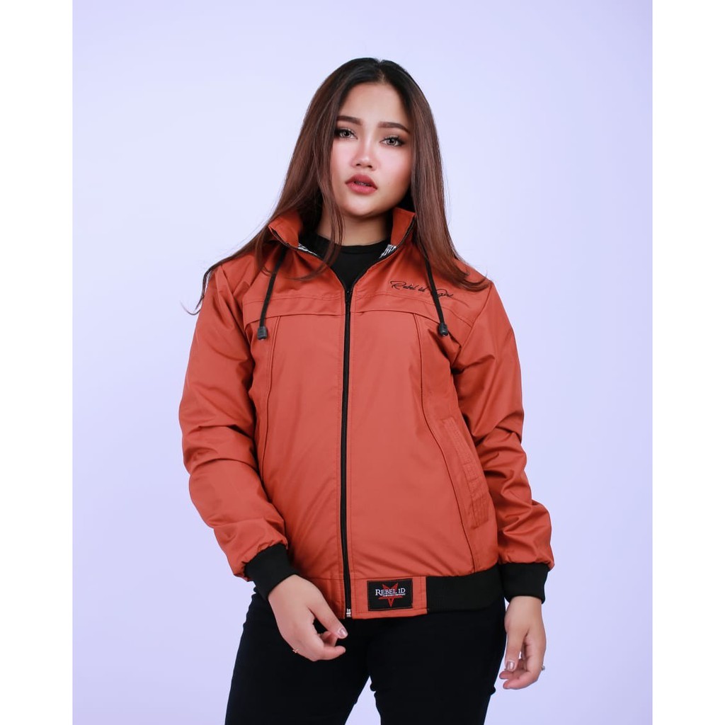 Jaket cewe casual jaket bomber