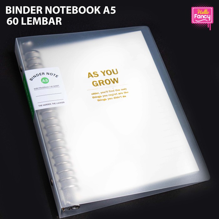

Lucu Binder Note A5 Isi 60 Lembar / Binder Fancy Dwa5-03 Bagus