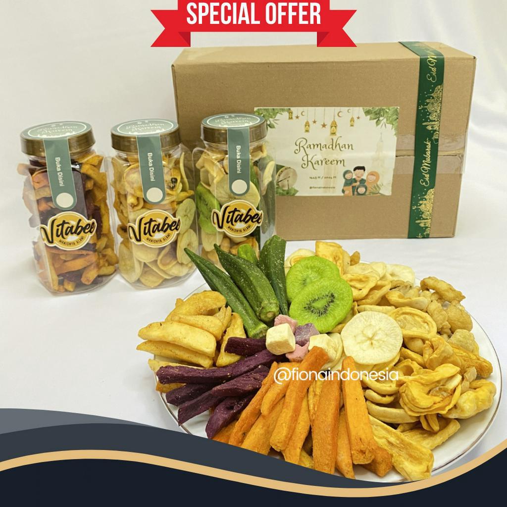 

MURAH Hampers Lebaran Idul Fitri Keripik Buah by Fiona Indonesia