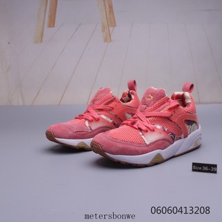  Sepatu  Sneakers Lari Casual  Model Puma  Retro Warna Merah 