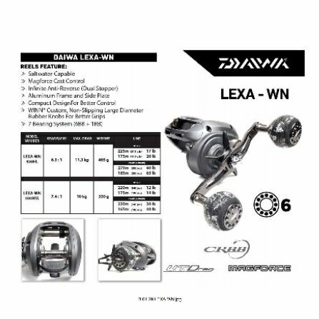 REEL BC DAIWA LEXA 20 WN400HL