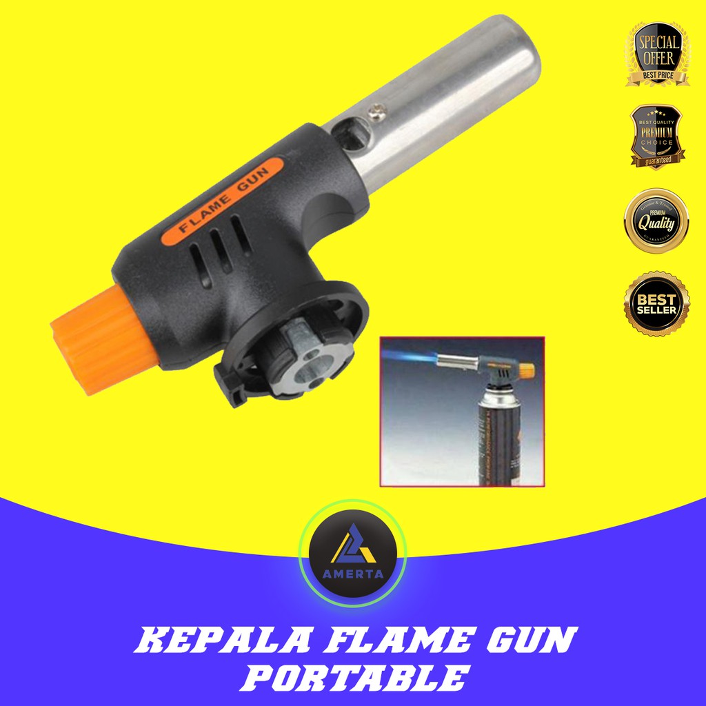 Portable Gas Torch Butane Flame Gun Non Inverter