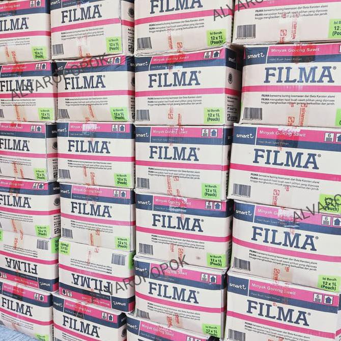 Promo Filma Minyak Goreng 1 Liter Sekarton Isi 12 Pouch