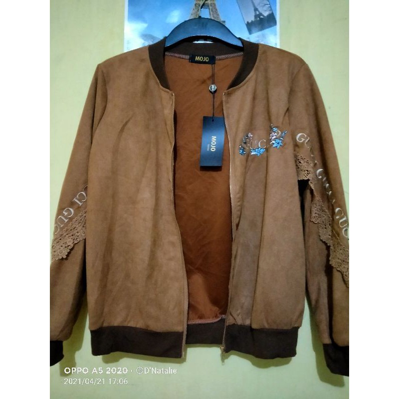 Jaket GUCCI Suede Import SALE