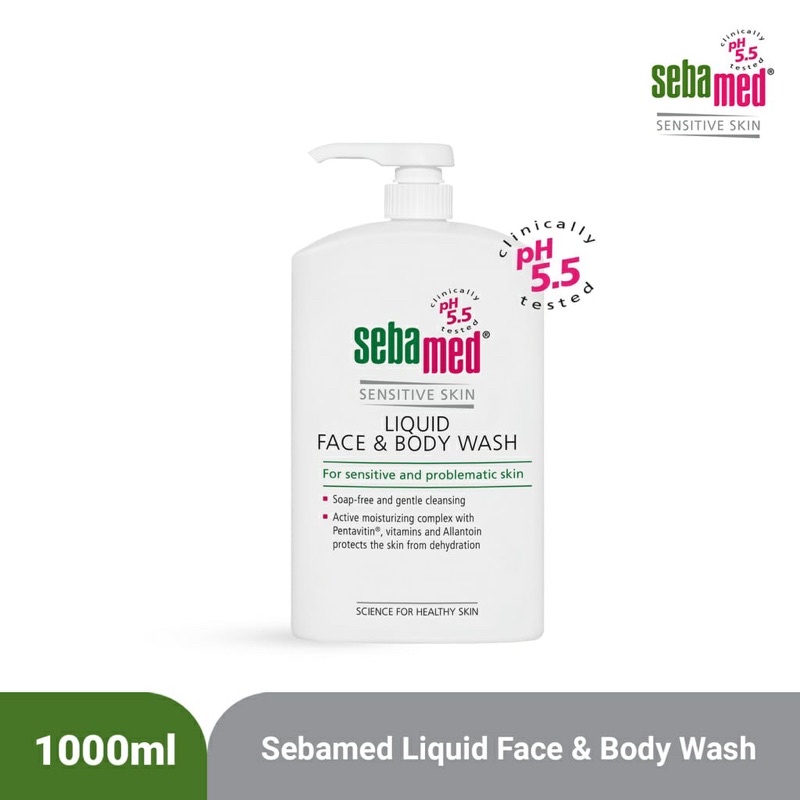 Sebamed Face &amp; Body Wash 1000ml