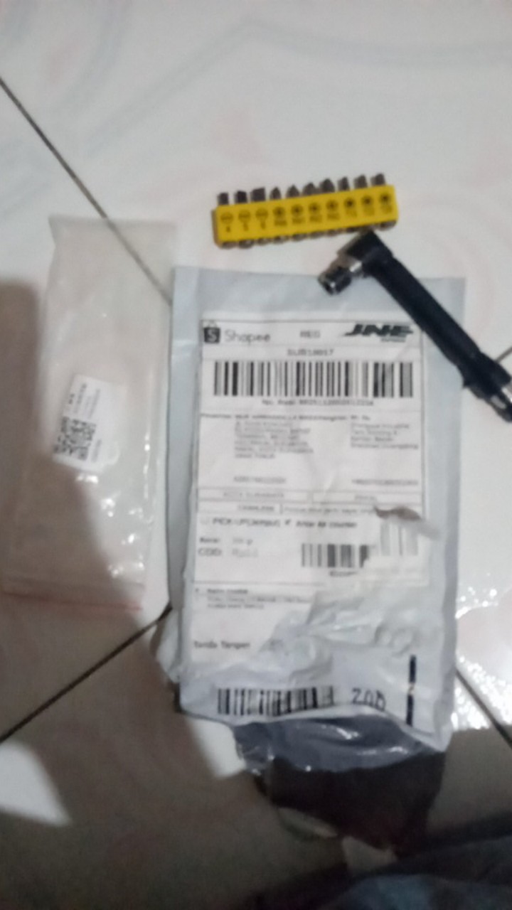 Kunci Obeng 1/4 Bentuk L Hex Socket Aneka Mata Sekrup