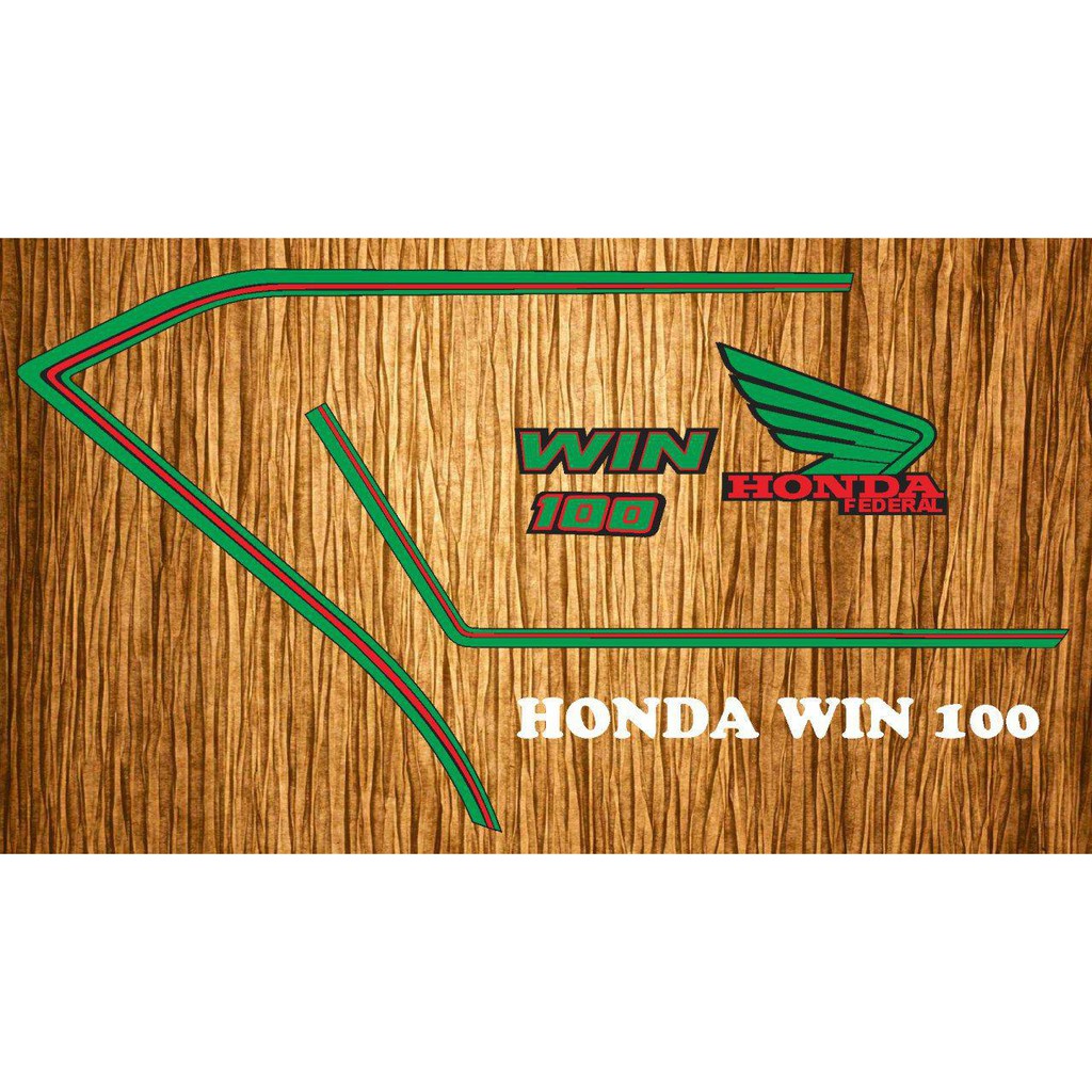 STIKER HONDA WIN
