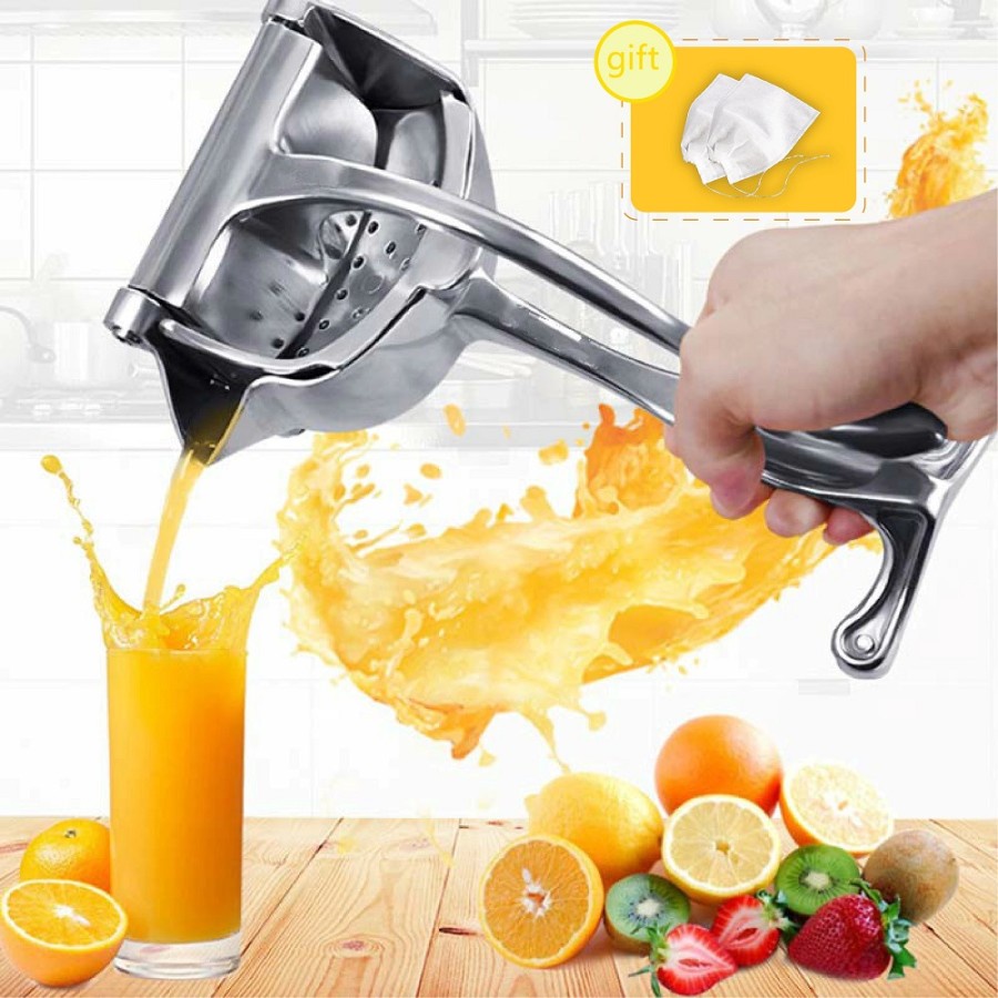 Alat Peras Jus Buah Juice Squeezer Alluminium Alloy - A071 - Silver